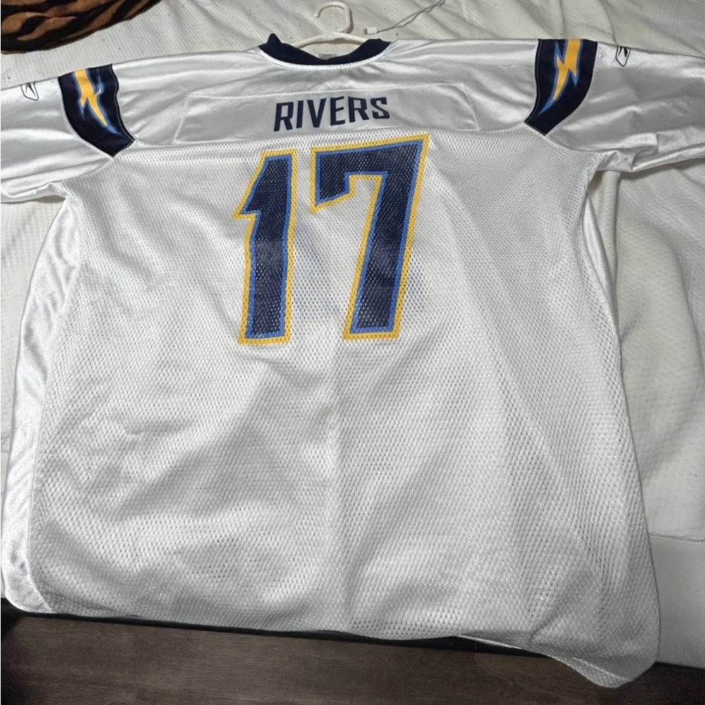 Reebok NFL San Diego Chargers #17 Rivers Jersey XL